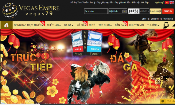 Chơi đá gà cựa sắt online uy tín nhất hiện nay 33 vegas79