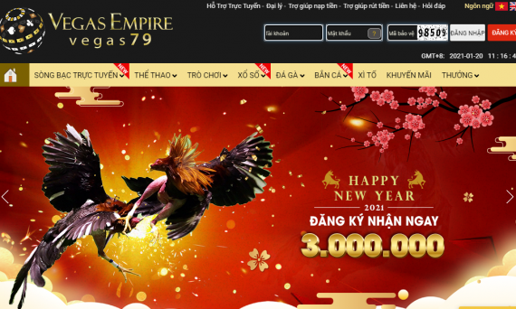 Xem đá gà 2021 chơi cá cược uy tín tại Vegas79 18 Nhà cái vegas79