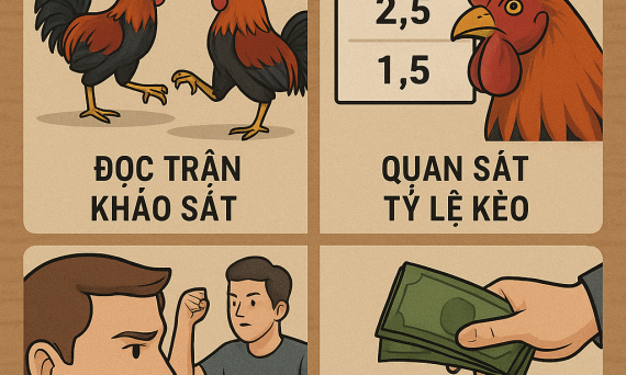 Chiến Thuật Đặt Kèo Trong Đá Gà – Đọc Trận Khéo, Vào Tiền Khôn 11 cach dat keo daga
