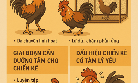 Dưỡng Tâm Chiến Kê – Tâm Lý Quyết Định Trận Thắng 15 duong tam chien ke