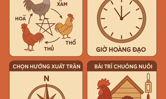 MẸO ĐÁ GÀ PHONG THỦY – BÍ QUYẾT CHIẾN THẮNG TRONG MỖI TRẬN ĐẤU 17 meo daga phongthuy