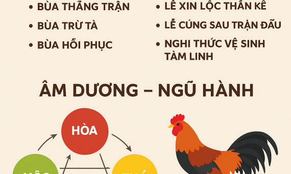Bí Thuật bùa phép và nghi lễ tâm linh trong Kinh Kê 3 bua phep ga da