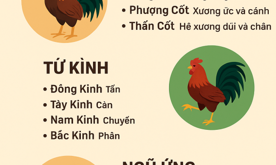 Tam Cot – Tu Kinh – Ngu Ung