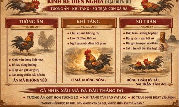 Luận Tướng Ẩn, Khí Tàng Và Số Trận Của Gà Đá 1 Ga chien thang